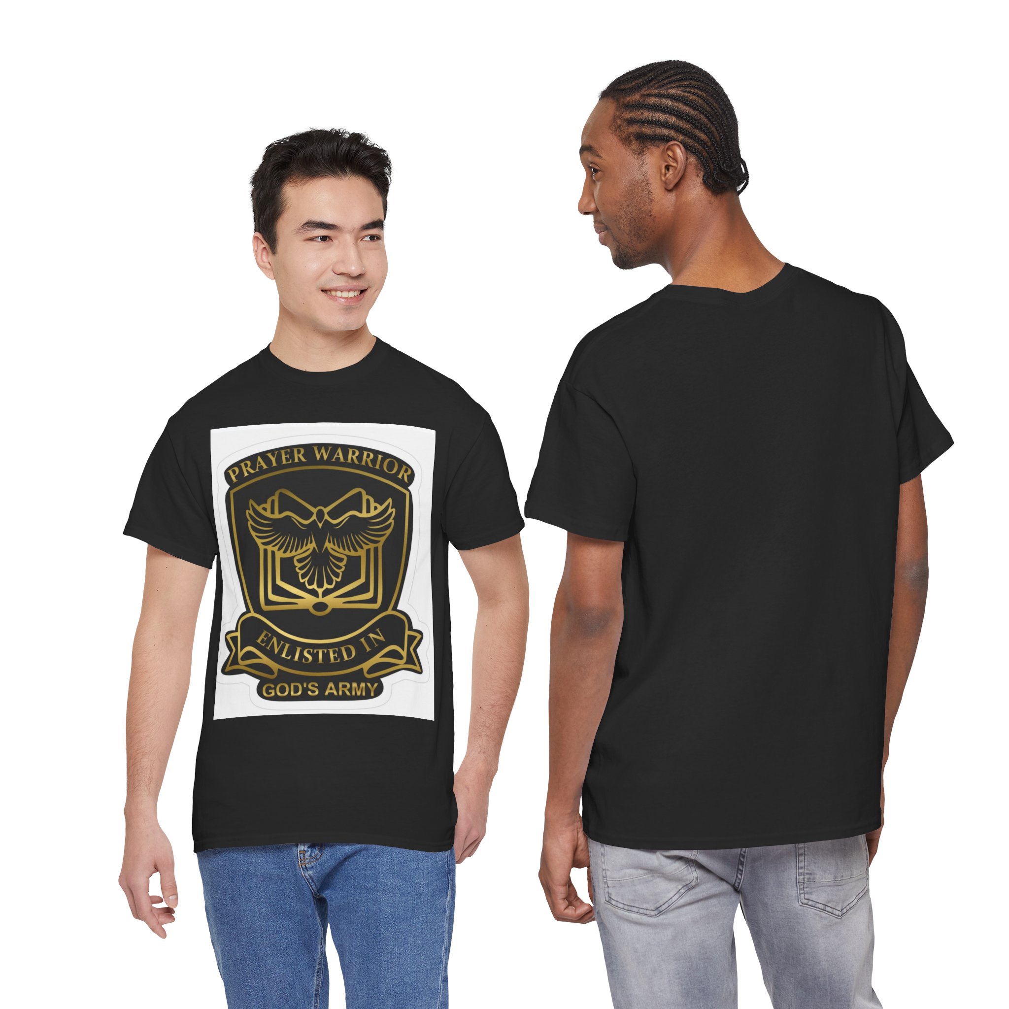 Unisex Prayer Warrior Tee - God's Army Shirt, Faith Apparel, Christian Gift, Spiritual Wear, Inspirational Clothing