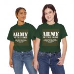 Army of the Lord Unisex Heavy Cotton Tee - Faith-Based Apparel, Christian Gift, Religious Shirt, Inspirational Wear, Casual Faith T-Shirt