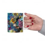 Underwater Reef Ceramic Mug — Colorful Ocean Fish Design (11oz, 15oz)