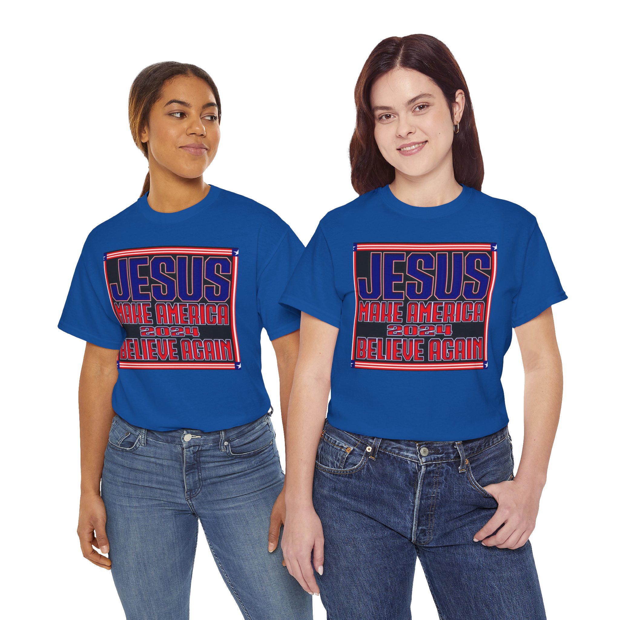 Jesus Make America Believe Again Tee