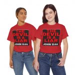 Devil is a Liar Unisex Tee - Motivational Statement Shirt, Casual Wear, Faith-Based Gift, Comfortable Cotton T-Shirt, Everyday Style