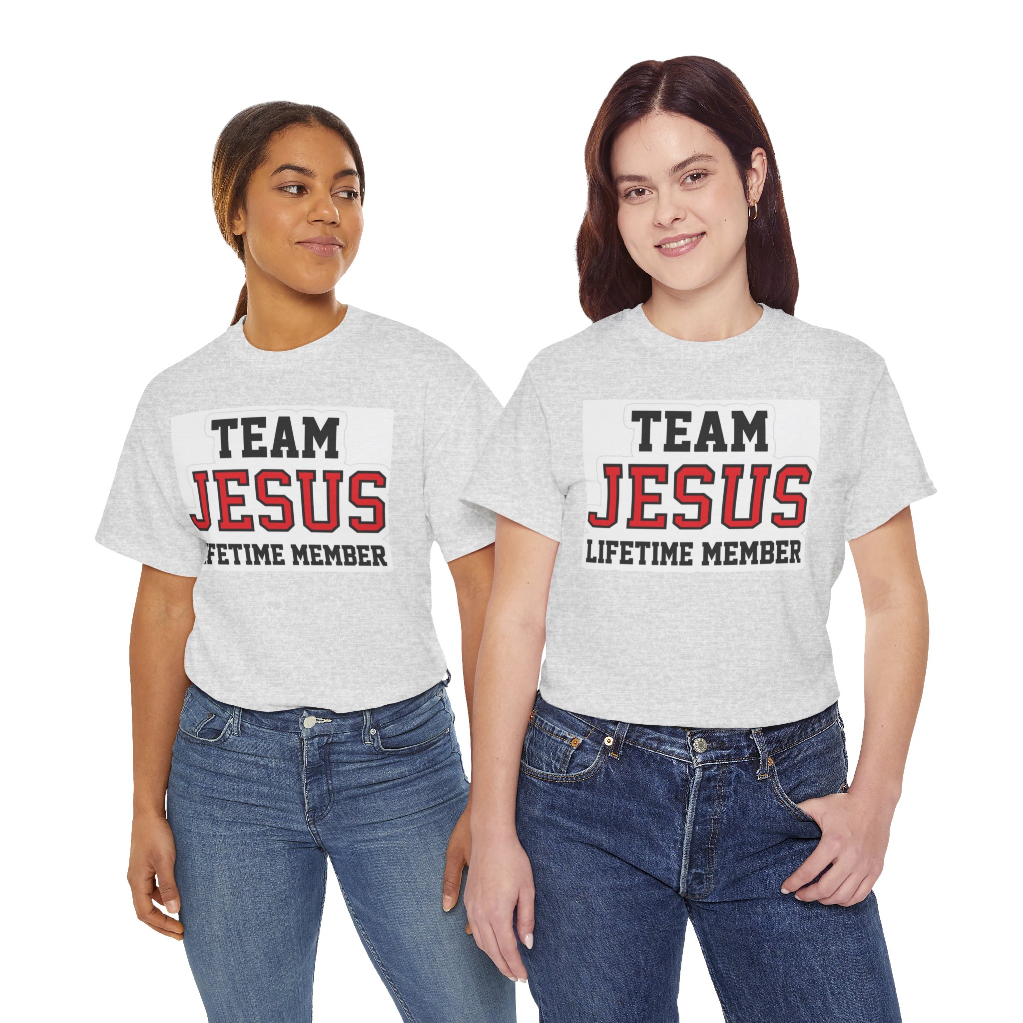 Team Jesus Lifetime Member Unisex Heavy Cotton Tee