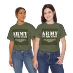 Army of the Lord Unisex Heavy Cotton Tee - Faith-Based Apparel, Christian Gift, Religious Shirt, Inspirational Wear, Casual Faith T-Shirt