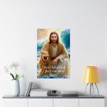 Faith Poster — "Don't Be Afraid, For I Am With You" Inspirational Wall Art
