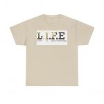 L.I.F.E. Unisex Heavy Cotton Tee – Live in Faith Everyday Shirt