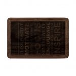 Engraved Motivational Wooden Cutting Board — 'Focus, Inspire, Encourage'