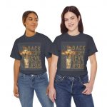 Back Off Devil I Belong to Jesus T-Shirt — Christian Faith Cross Tee