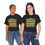 Unisex Christian Under Construction Tee, Faith-Based Shirt, Inspirational Graphic Tee, Casual Wear, Gift for Believers