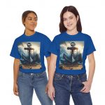 Inspirational Jesus Anchor Tee, Christian Shirt, Faith-Based Apparel, Unisex Cotton Top, Gift for Believers