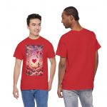 Valentine Cherubs Heart Tee — Romantic Cupid Love Graphic T-Shirt