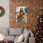 Faith Poster — "Don't Be Afraid, For I Am With You" Inspirational Wall Art