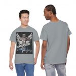 T-Shirt — "Created with a Purpose" Cross & Wings Christian Tee