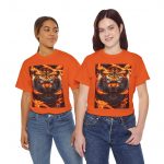 Flaming Tiger Graphic Tee — Fierce Fire Animal Shirt