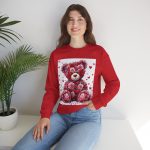 Valentine Floral Teddy Sweatshirt