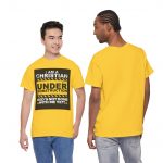 Unisex Christian Under Construction Tee, Faith-Based Shirt, Inspirational Graphic Tee, Casual Wear, Gift for Believers