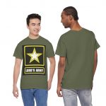 Unisex Heavy Cotton Tee featuring 'Lord's Army' - Faith-Based Apparel for Church Events, Gifts, Youth Groups, Comfortable Wear