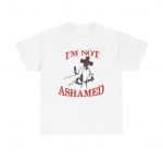 Faith-Inspired Unisex Heavy Cotton Tee, I'm Not Ashamed Graphic Shirt, Christian T-Shirt, Casual Faith Wear, Inspirational Gift, [...]