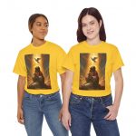 Religious Prayer T‑Shirt — Jesus Kneeling with Dove Graphic Tee