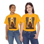 Religious Prayer T‑Shirt — Jesus Kneeling with Dove Graphic Tee
