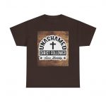 Unashamed Christ Follower Tee - Live Boldly, Faith-Inspired Apparel, Christian Gift, Casual Wear, Everyday Tee