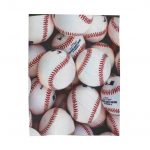 Baseball Pattern Velveteen Plush Blanket – Soft Sports Throw for Fans