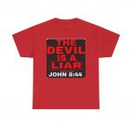 Devil is a Liar Unisex Tee - Motivational Statement Shirt, Casual Wear, Faith-Based Gift, Comfortable Cotton T-Shirt, Everyday Style