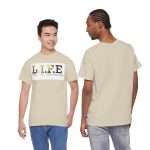 L.I.F.E. Unisex Heavy Cotton Tee – Live in Faith Everyday Shirt