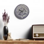 Nautical Anchor Acrylic Wall Clock – Beach Vintage Anchor Design