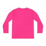 Youth Competitor Tee - Gym Life, Fitness Apparel, Workout Gear, Lord's Gym Shirt, Pink Long Sleeve Top, Activewear for Kids