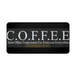 Desk Mat — COFFEE: Christ Offers Forgiveness For Everyone Everywhere Inspirational Desk Mat