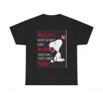 Snoopy Pet Lover Tee - "Angels Don't Always Have Wings Sometimes They Have Paws", Dog Mom Gift, Pet Memorial Shirt, Cute Animal Tee, [...]