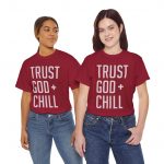 Trust God + Chill Unisex Heavy Cotton Tee - Relaxed Faith T-Shirt for Casual Wear, Christian Gifts, Summer Outfits, Inspirational [...]