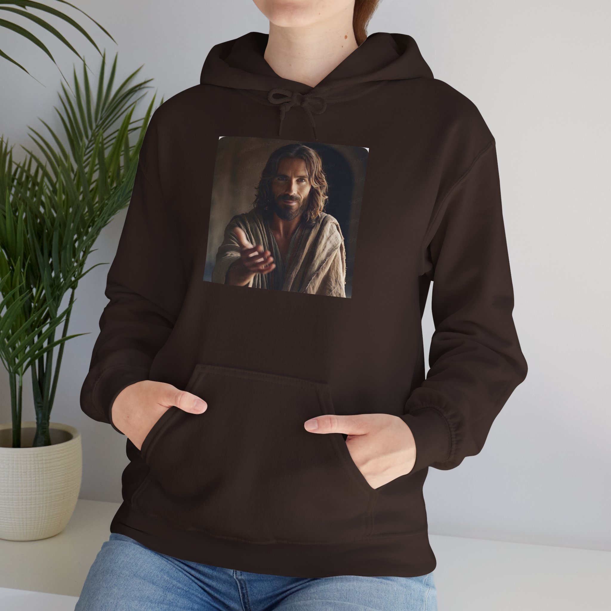 Spiritual Reflection Hoodie - Faith-Based Sweatshirt, Cozy Religious Apparel, Thoughtful Gift, Christian Wear, Inspirational Clothing