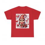 Valentine Owl Tee — Cute Heart Gnome with Gifts T-Shirt