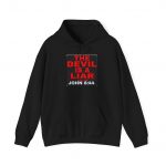 Bold Statement Hoodie - The Devil Is A Liar, Christian Apparel, Casual Wear, Gift for Him/Her, Religious Hoodie