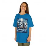 Kids Team Jesus Tee - Inspirational Christian T-Shirt, Faith-Based Apparel, Perfect for Church, Gifts, Youth Groups, Summer Camp