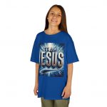 Kids Team Jesus Tee - Inspirational Christian T-Shirt, Faith-Based Apparel, Perfect for Church, Gifts, Youth Groups, Summer Camp
