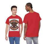 Unisex Heavy Cotton Tee with Found Sheep Design - Comfortable Graphic Shirt for Religious Events, Gifts, and Everyday Wear