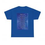 Inspirational Unisex Heavy Cotton Tee - Uplifting Verse, Spiritual Gift, Motivational Shirt, Everyday Wear, Thoughtful Present