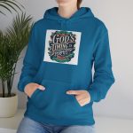 God's Timing Is Perfect Hoodie — Christian Inspirational Faith Sweatshirt