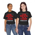 Devil is a Liar Unisex Tee - Motivational Statement Shirt, Casual Wear, Faith-Based Gift, Comfortable Cotton T-Shirt, Everyday Style