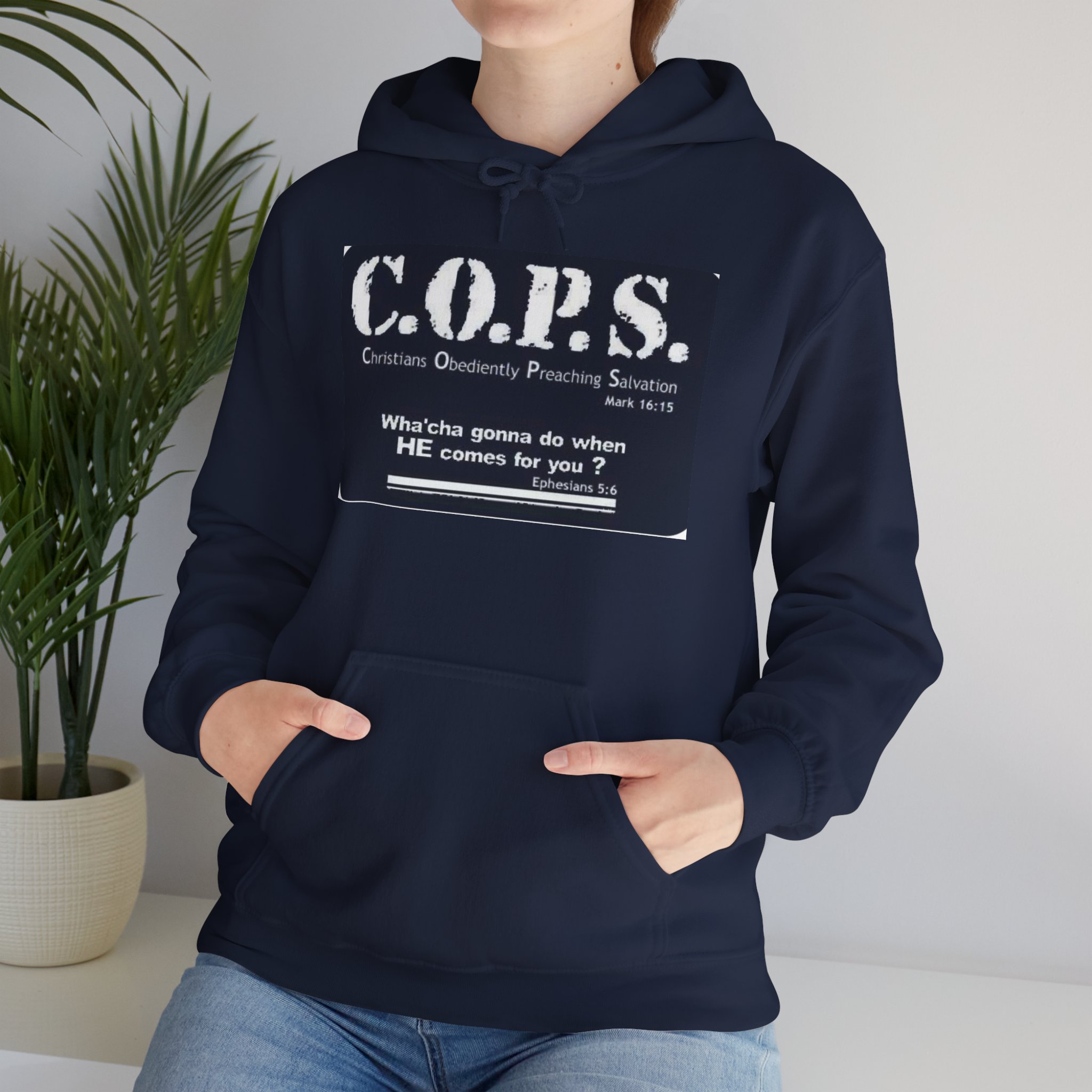COPS Hoodie: Casual Streetwear for Every Occasion, Unisex Sweatshirt, Unique Gift for Friends, Perfect for Events