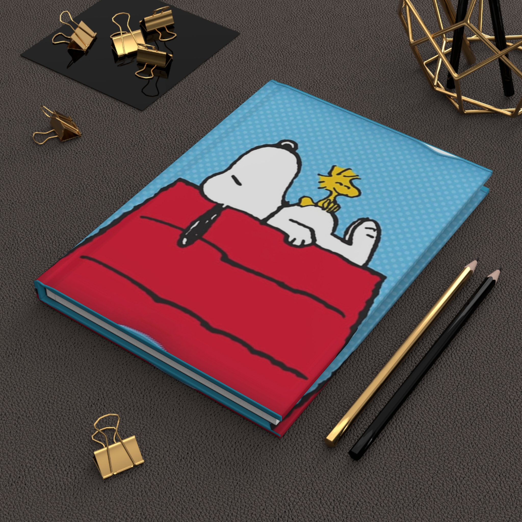 Snoopy & Woodstock Hardcover Journal — Cute Peanuts Notebook for Notes & Gifts
