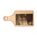 Engraved Wooden Cutting Board — Rustic Personalized Serving & Chopping Board