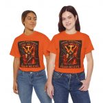 Christian Knight T-Shirt — "Though I Walk Through the Valley I Will Fear No Evil" Graphic Tee