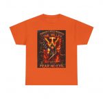 Christian Knight T-Shirt — "Though I Walk Through the Valley I Will Fear No Evil" Graphic Tee