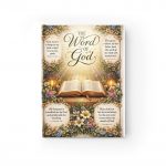 The Word of God Journal — Floral Christian Scripture Prayer Notebook