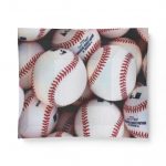 Baseball Pattern Comforter - Sports-Themed Cotton Duvet Cover for Kids & Fans