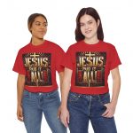 Jesus Paid It All Tee - Unisex Heavy Cotton Tee for Faith, Inspirational Gift, Religious Apparel, Church Service, Christian Merchandise