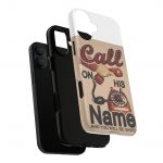 Phone Case — Vintage "Call On His Name" Tough Magnetic Cover
